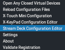 Configuration Editor